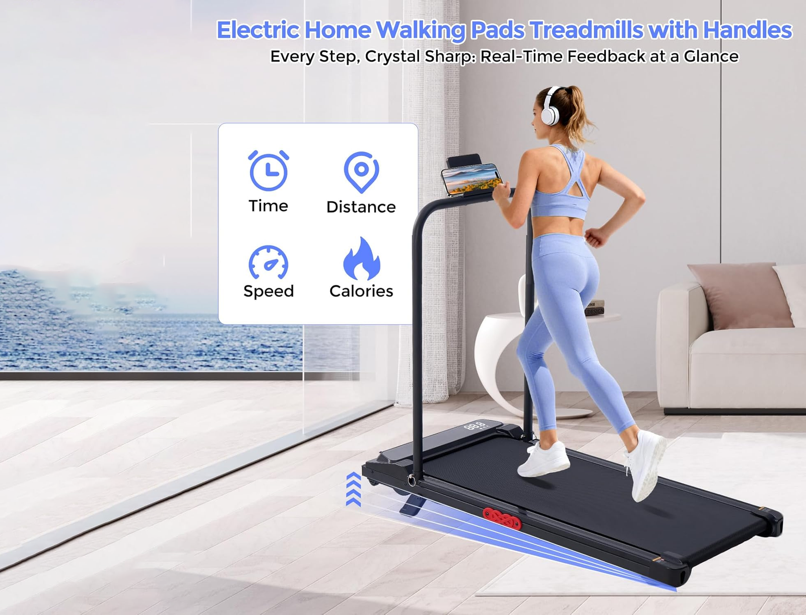 Peak Stride™ 3.0HP Compact TreadMill