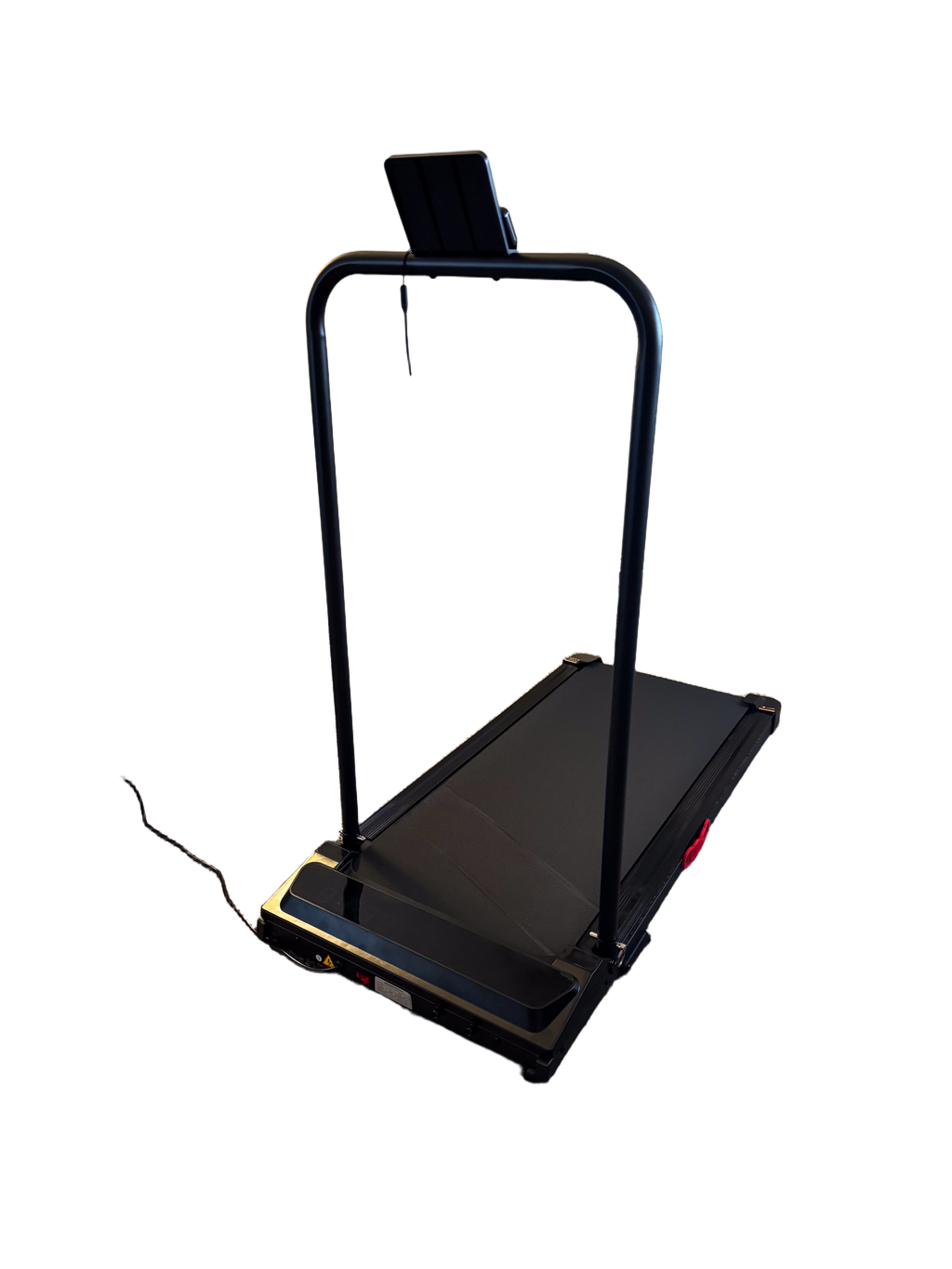 Electric Treadmills for Home with Incline, Walking Pad Treadmill with Handle Bar, 0.6-7.6MPH Portable Small Treadmills with Handles for Home Small Spaces, 3.0HP Walking Pad with Incline and 350LBS