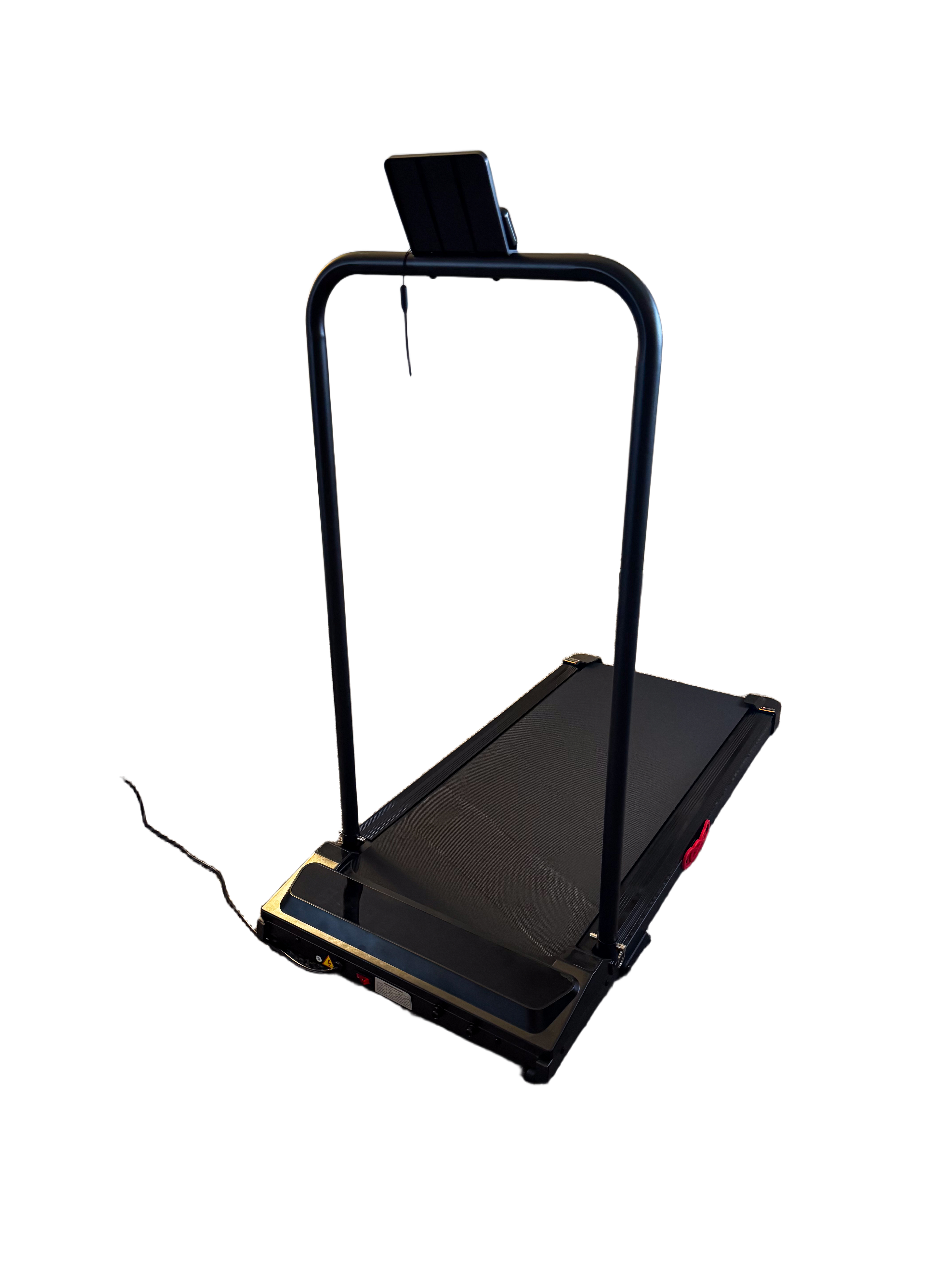 Electric Treadmills for Home with Incline, Walking Pad Treadmill with Handle Bar, 0.6-7.6MPH Portable Small Treadmills with Handles for Home Small Spaces, 3.0HP Walking Pad with Incline and 350LBS